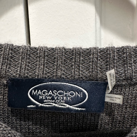 Magaschoni Color Block Wool Sweater - Picture 2 of 5